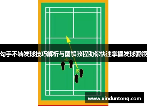 勾手不转发球技巧解析与图解教程助你快速掌握发球要领